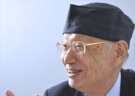 大村智氏の画像